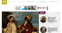 Desktop Screenshot of face2faceafrica.com